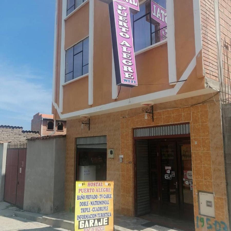Hostal Puerto Alegre Copacabana  Eksteriør bilde