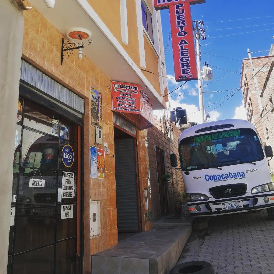 Hostal Puerto Alegre Copacabana  Eksteriør bilde