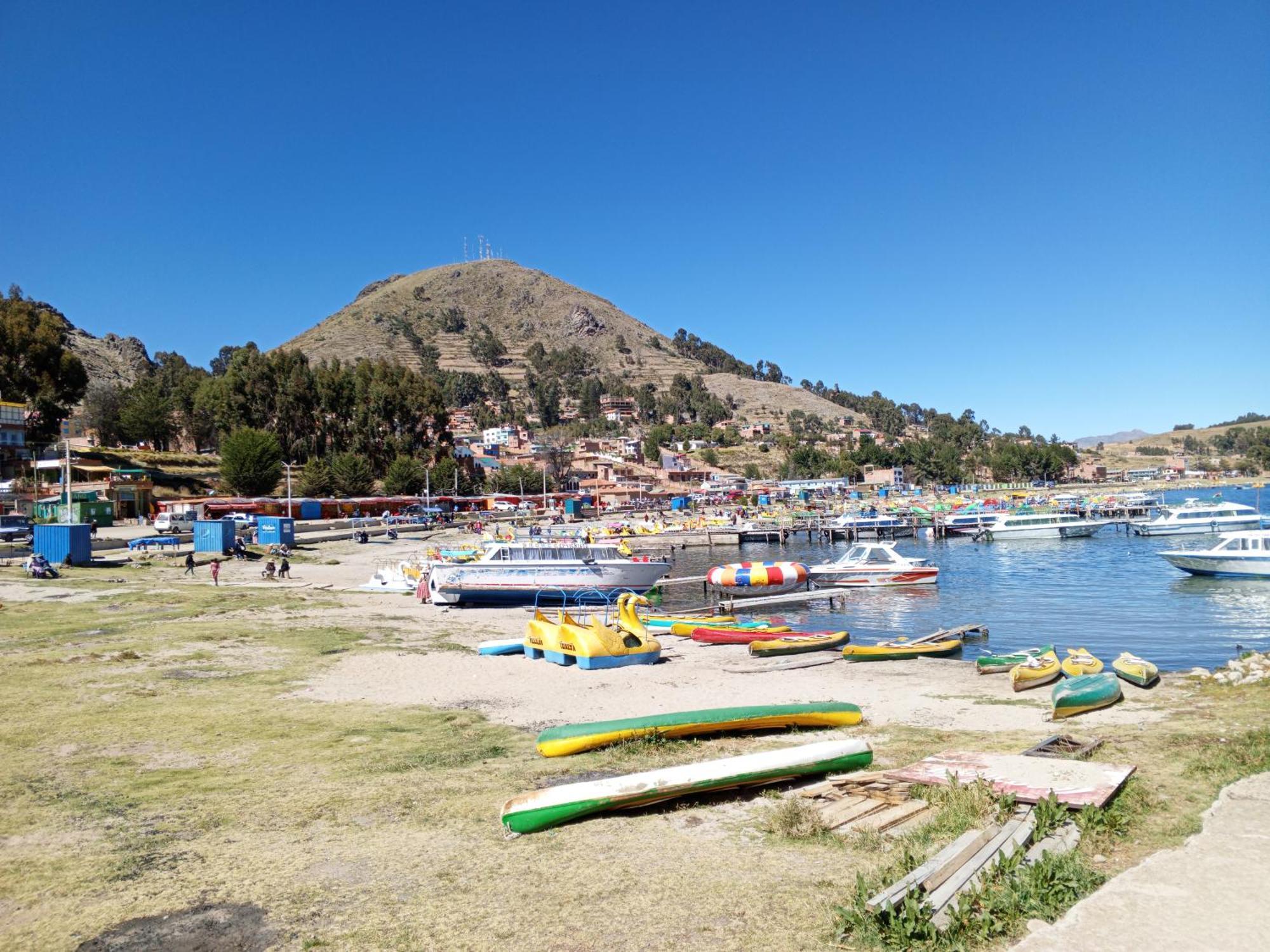 Hostal Puerto Alegre Copacabana  Eksteriør bilde